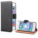 iPhone 5 / 5s / SE Hülle - beschichtetes Leder Flip Case...