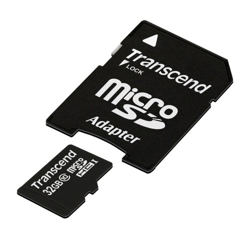 Transcend Class 10 Extreme-Speed microSDHC - 32GB Speicherkarte - mit SD-Adapter - TS32GUSDHC10E