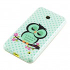 Nokia Lumia 630 / 635 Hülle - Silikon Case - deinPhone Eule