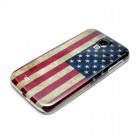 Samsung Galaxy S4 Hülle - Hardcase - Retro Flagge USA