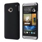 HTC One M7 Hülle - Hardcase - Schwarz