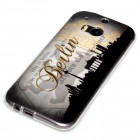 HTC One M8 Hülle - Silikon Case - Berlin Skyline