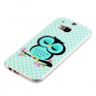 HTC One M8 Hülle - Silikon Case - deinPhone Eule