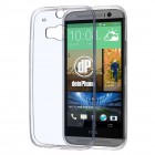 HTC One M8 Hülle - Silikon Case - Transparent Clear