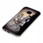 HTC One M9 Hülle - Silikon Case - Berlin Skyline