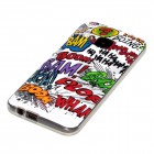 HTC One M9 Hülle - Silikon Case - Comic Boom