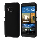 HTC One M9 Hülle - Silikon Case - Schwarz