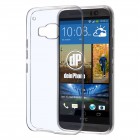 HTC One M9 Hülle - Silikon Case - Transparent Clear
