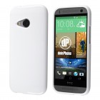 HTC One Mini 2 Hülle - Silikon Case - Weiß