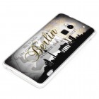 HTC One Max Hülle - Silikon Case - Berlin Skyline