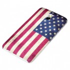 HTC One Mini Hülle - Hardcase - Retro Flagge USA