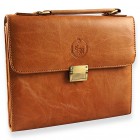 iPad 2/3/4 Ledertasche - Echtleder - Case Royal - Business Line Braun