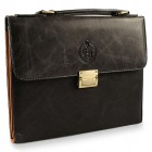 iPad 2/3/4 Ledertasche - Echtleder - Case Royal - Business Line Schwarz
