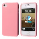 iPhone 4 4S Hülle - Silikon Case - Rosa