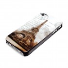 iPhone 4 4s Hülle - Hardcase - Eiffelturm Schwarz Weiß