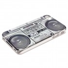 iPhone 4 4s Hülle - Silikon Case - Ghettoblaster