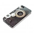iPhone 4 4s Hülle - Silikon Case - Retro Kamera