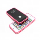 iPhone 5 5s / iPhone SE Hülle - Bumper - Pink Transparent