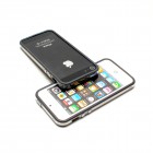 iPhone 5 5s / iPhone SE Hülle - Bumper - Schwarz Transparent