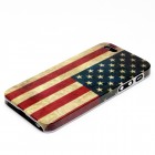 iPhone 5 5s / iPhone SE Hülle - Hardcase - Retro Flagge USA