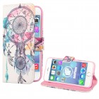 iPhone 7 Hülle - Kunstleder - Flipcase - Traumfänger