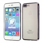 iPhone 7 Hülle - Silikon Case - Chrom Anthrazit