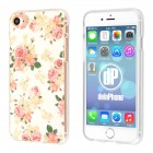 iPhone 7 Hülle - Silikon Case - Blumengesteck Weiß