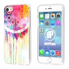iPhone 7 Hülle - Silikon Case - Buntes Mandala Aquarell