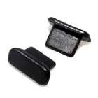 iPhone 7 / iPhone 7 Plus Lightning Anti-Staub-Stecker 2er Set - Schwarz