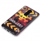 LG G2 Hülle - Silikon Case - Danger