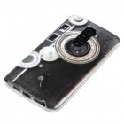 LG G2 Hülle - Silikon Case - Retro Kamera
