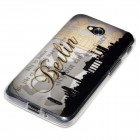 LG Optimus L70 Hülle - Silikon Case - Berlin Skyline
