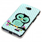 LG Optimus L70 Hülle - Silikon Case - deinPhone Eule