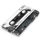 LG Optimus L70 Hülle - Silikon Case - Retro Kassette Schwarz