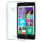 Microsoft Lumia 535 Hülle - Silikon Case - Clear
