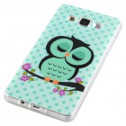 Samsung Galaxy A3 (2015) Hülle - Silikon Case - deinPhone Eule