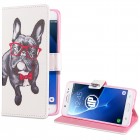 Samsung Galaxy J5 (2016) Hülle - Kunstleder - Flipcase - Gentleman Bulldogge