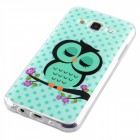 Samsung Galaxy J5 (2016) Hülle - Silikon Case - deinPhone Eule