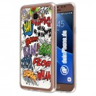 Samsung Galaxy J7 (2016) Hülle - Silikon Case - Comic Boom