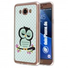 Samsung Galaxy J7 (2016) Hülle - Silikon Case - deinPhone Eule