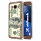 Samsung Galaxy J7 (2016) Hülle - Silikon Case - Dollar