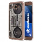 Samsung Galaxy J7 (2016) Hülle - Silikon Case - Ghettoblaster