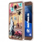 Samsung Galaxy J7 (2016) Hülle - Silikon Case - World Sights