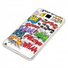 Samsung Galaxy Note 4 Hülle - Silikon Case - Comic Boom