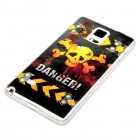 Samsung Galaxy Note 4 Hülle - Silikon Case - Danger