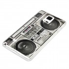 Samsung Galaxy Note 4 Hülle - Silikon Case - Ghettoblaster