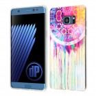 Samsung Galaxy Note 7 Hülle - Silikon Case - Buntes Mandala Aquarell