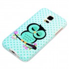 Samsung Galaxy S5 Mini Hülle - Silikon Case - deinPhone Eule