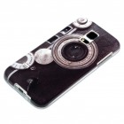 Samsung Galaxy S5 Mini Hülle - Silikon Case - Retro Kamera