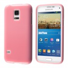 Samsung Galaxy S5 Mini Hülle - Silikon Case - Rosa